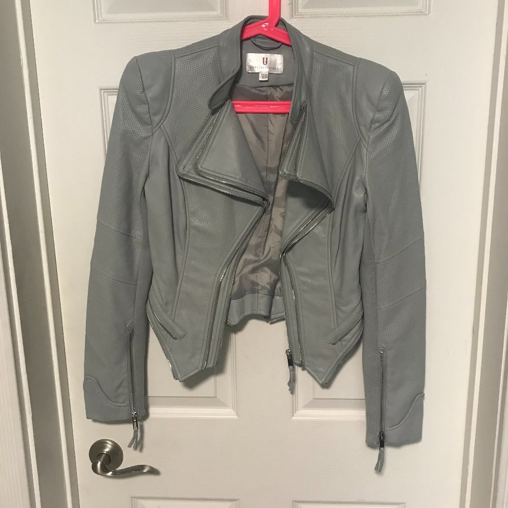 Forever Unique: Fair Condition Biker Moto Jacket